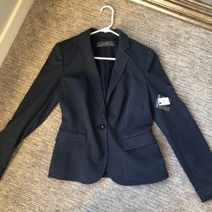 Polka dot blazer